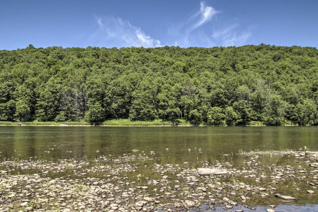 Spacious Home With Deck, Grill And Delaware River View Callicoon Exterior foto